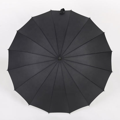 Unique Japanese umbrella with katana handle – stylish & windproof